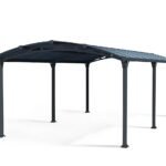 Carport Arcadia 3,59 x 6,49 m Canopia Aluminium und Polycarbonat