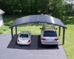 Canopia Arizona Wave Doppelcarport aus Aluminium – Bild 5