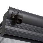 Carport aus anthrazitfarbenem Aluminium, 3 x 5 m – Bild 11