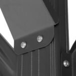 Carport aus anthrazitfarbenem Aluminium, 3 x 5 m – Bild 9