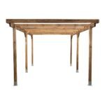 Holzcarport ohne Dach 3 x 5m Stelmet – Bild 4