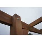 Chalet & Garden Holzcarport ohne Dach Delahaye 15 m² – Bild 5