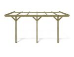Carport, Unterstand 3x5,24 m - 15 m² - angebaut - CAR6 – Bild 3