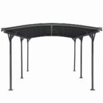 MORATA Doppelstabzaun, Rundumhöhe: 200 cm / Länge: 16 m, 2 Eckpfosten – Bild 5