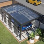 Aluminium-Carport Trigano – LIBECCIO + 3 Sichtschutzwände – 16 m² – Bild 4