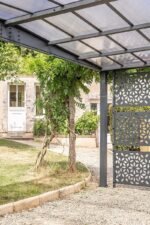 Aluminium-Carport Trigano – LIBECCIO + 3 Sichtschutzwände – 16 m² – Bild 6