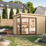 Gartenhaus Lasita Maja Austin 2 unbehandelt