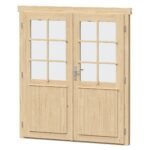 Gartenhaus Lasita Maja Amira 230 unbehandelt – Bild 5