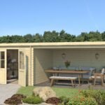 Gartenhaus Lasita Maja St Louis unbehandelt