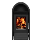 Kaminofen wasserführend Marbella Hellgrau – Bild 2