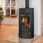 ORANIER PORI 7 KAMINOFEN STAHL SCHWARZ