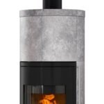 ORANIER ARKONA W+ 2.0 KAMINOFEN STAHL SCHWARZ / SPECKSTEIN – Bild 3