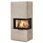 OLSBERG OSORNO L TOPSTONE KAMINOFEN QUARZIT MARRONE ALBA NATURA, RECHTS – Bild 2