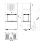OLSBERG OSORNO L TOPSTONE KAMINOFEN QUARZIT MARRONE ALBA NATURA, RECHTS – Bild 12