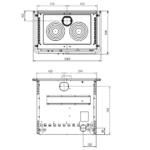 LA NORDICA HOLZHERD ROSA XXL 5.0- STEEL – Bild 6