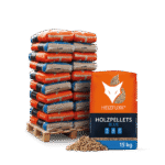 Heizfuxx Holzpellets Blue 15kg x 20 Sack 300kg Palette Weichholzpellets Enplus A1 Pellets