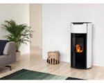 Pelletofen Aduro P1.4 Stahl schwarz/weiß 8 kW – Bild 3