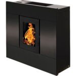 Pelletofen Natalia Stahl schwarz 8 kW