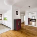 DAL ZOTTO LEYLA ELITE PELLETOFEN STAHL BORDEAUX – Bild 7