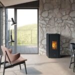 EK63 ZONE 80 EVO PELLETOFEN STAHL MATTSCHWARZ – Bild 4