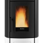 EXTRAFLAME EVOLUTION LINE SINFONY PELLETOFEN STAHL WEISS – Bild 5