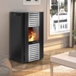 JUSTUS SIRKOS 2.0 PELLETOFEN STAHL SCHWARZ