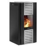 JUSTUS SIRKOS 2.0 PELLETOFEN STAHL SCHWARZ – Bild 2