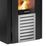 JUSTUS SIRKOS 2.0 PELLETOFEN STAHL SCHWARZ – Bild 4