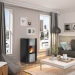 JUSTUS SIRKOS 2.0 PELLETOFEN STAHL SCHWARZ – Bild 5