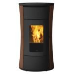 EDILKAMIN CHERIE 9 EVO PELLETOFEN STAHL BRONZE – Bild 2