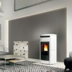 EDILKAMIN KIRA EVO PELLETOFEN KERAMIK WEISS – Bild 6