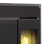 EDILKAMIN BILD UP PELLETOFEN KERAMIK SCHWARZ – Bild 3