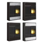 EDILKAMIN BILD UP PELLETOFEN KERAMIK SCHWARZ – Bild 4