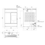 EDILKAMIN BILD UP PELLETOFEN KERAMIK SCHWARZ – Bild 7