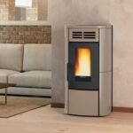 EXTRAFLAME EVOLUTION LINE TERRY PLUS PELLETOFEN MAJOLIKA GLÄNZENDES TORTORA