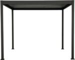 Pergola Basis mit Lamellendach, Pfosten 8,8x8,8 cm, 3x3,6m anthrazit – Bild 3