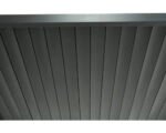 Pergola Basis mit Lamellendach, Pfosten 8,8x8,8 cm, 3x3,6m anthrazit – Bild 11