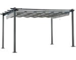 Pergola GARDEN PLACE 300 x 400 cm grau