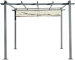 Pergola GARDEN PLACE 300 x 400 cm grau – Bild 4