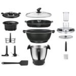 Robby Multifunktions-Küchenmaschine mit integrierter Waage und Touchscreen + 680